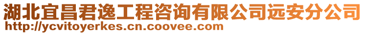 湖北宜昌君逸工程咨詢有限公司遠(yuǎn)安分公司