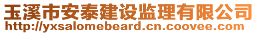 玉溪市安泰建設(shè)監(jiān)理有限公司