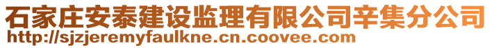 石家庄安泰建设监理有限公司辛集分公司