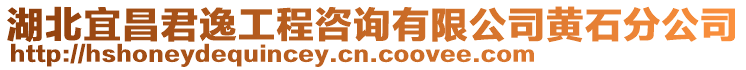 湖北宜昌君逸工程咨询有限公司黄石分公司