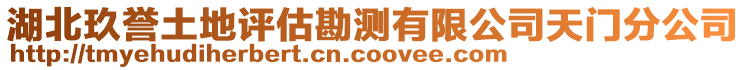 湖北玖譽土地評估勘測有限公司天門分公司