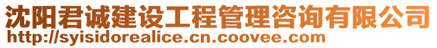 沈陽(yáng)君誠(chéng)建設(shè)工程管理咨詢有限公司