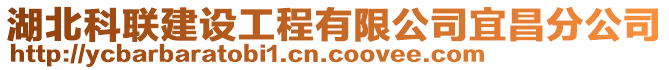 湖北科聯(lián)建設(shè)工程有限公司宜昌分公司