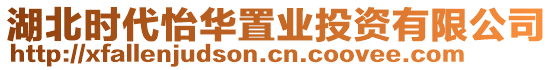 湖北時代怡華置業(yè)投資有限公司