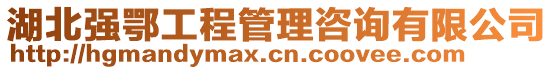 湖北強(qiáng)鄂工程管理咨詢有限公司