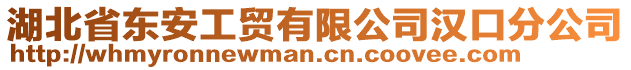 湖北省東安工貿(mào)有限公司漢口分公司