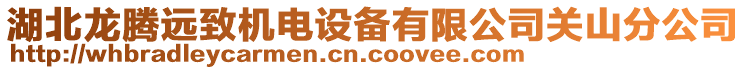 湖北龍騰遠(yuǎn)致機(jī)電設(shè)備有限公司關(guān)山分公司