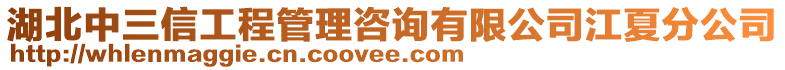 湖北中三信工程管理咨詢有限公司江夏分公司