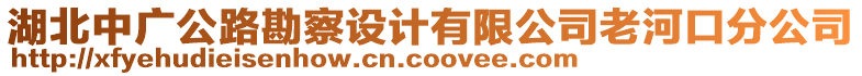 湖北中廣公路勘察設計有限公司老河口分公司