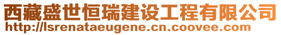 西藏盛世恒瑞建設工程有限公司