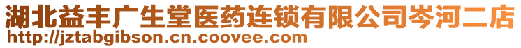 湖北益豐廣生堂醫藥連鎖有限公司岑河二店