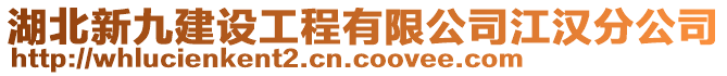 湖北新九建設工程有限公司江漢分公司