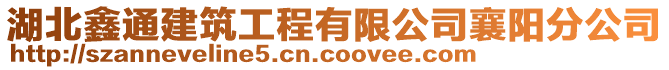 湖北鑫通建筑工程有限公司襄陽分公司