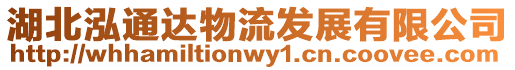 湖北泓通達物流發展有限公司