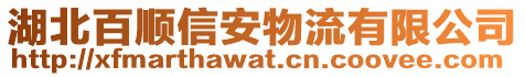 湖北百順信安物流有限公司