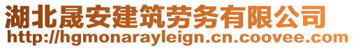 湖北晟安建筑勞務有限公司