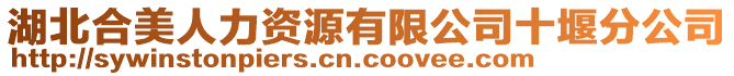 湖北合美人力資源有限公司十堰分公司