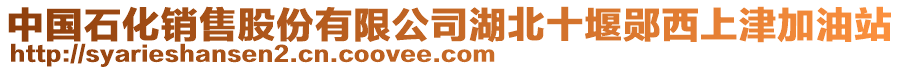 中國(guó)石化銷售股份有限公司湖北十堰鄖西上津加油站