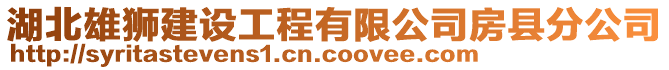 湖北雄獅建設工程有限公司房縣分公司