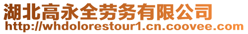 湖北高永全勞務有限公司