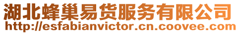 湖北蜂巢易貨服務(wù)有限公司