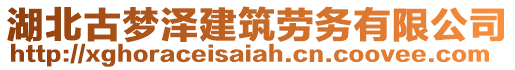 湖北古梦泽建筑劳务有限公司