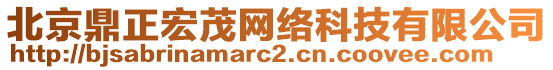 北京鼎正宏茂網(wǎng)絡(luò)科技有限公司