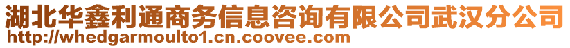 湖北華鑫利通商務(wù)信息咨詢有限公司武漢分公司