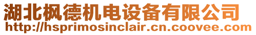 湖北楓德機電設(shè)備有限公司