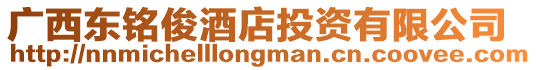 廣西東銘俊酒店投資有限公司