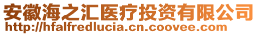 安徽海之匯醫(yī)療投資有限公司