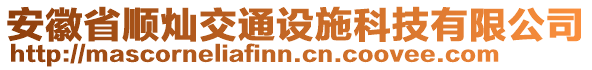 安徽省順燦交通設施科技有限公司