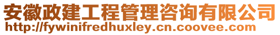 安徽政建工程管理咨詢有限公司