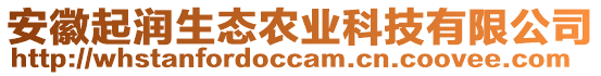 安徽起潤生態(tài)農(nóng)業(yè)科技有限公司