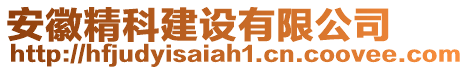 安徽精科建設(shè)有限公司