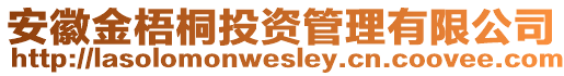 安徽金梧桐投資管理有限公司