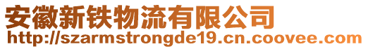 安徽新鐵物流有限公司