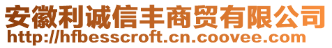 安徽利誠(chéng)信豐商貿(mào)有限公司