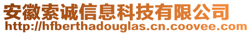 安徽索诚信息科技有限公司