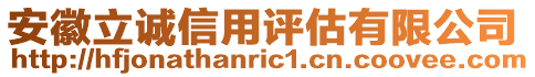 安徽立诚信用评估有限公司