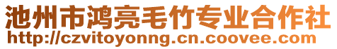 池州市鴻亮毛竹專業(yè)合作社