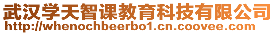 武漢學(xué)天智課教育科技有限公司