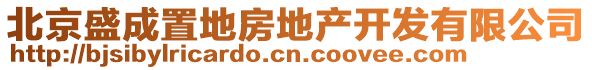 北京盛成置地房地產(chǎn)開發(fā)有限公司