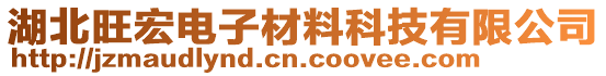 湖北旺宏電子材料科技有限公司