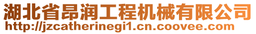 湖北省昂潤工程機(jī)械有限公司