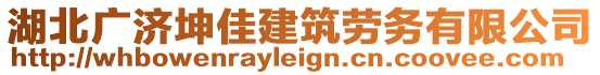 湖北廣濟坤佳建筑勞務(wù)有限公司