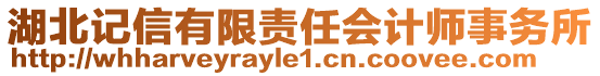 湖北記信有限責任會計師事務所