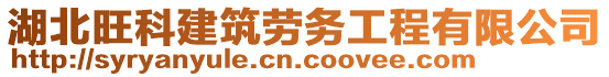 湖北旺科建筑勞務(wù)工程有限公司