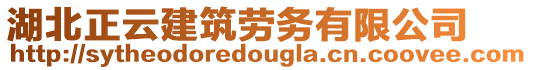 湖北正云建筑勞務(wù)有限公司