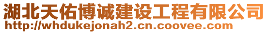 湖北天佑博誠建設(shè)工程有限公司